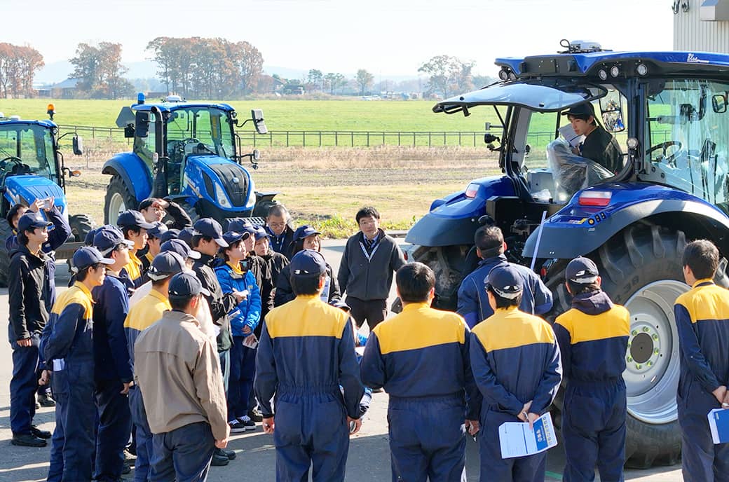 日本ニューホランドファーム研修