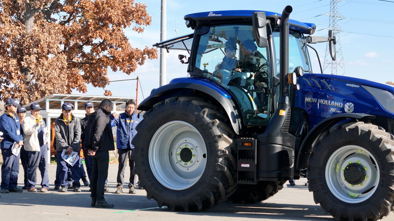 日本ニューホランド研修風景2