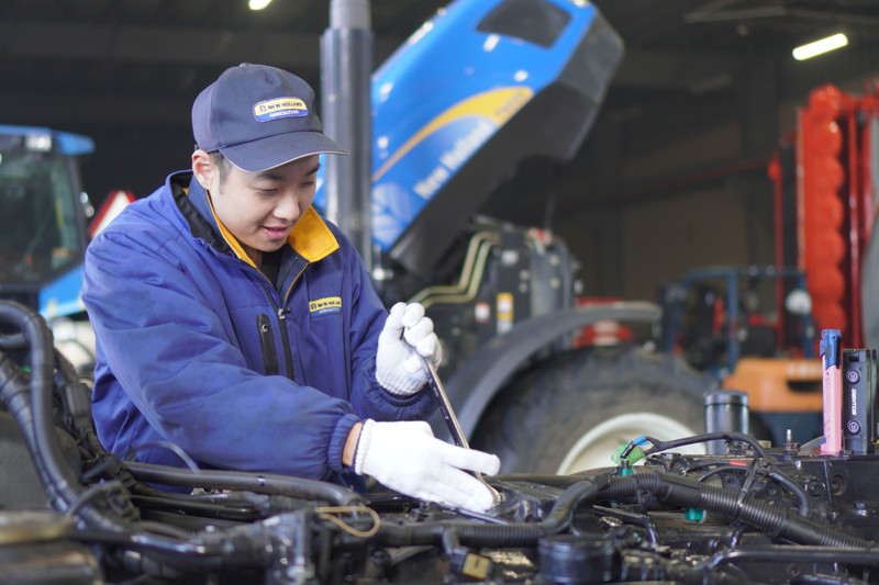 日本ニューホランド研修風景3