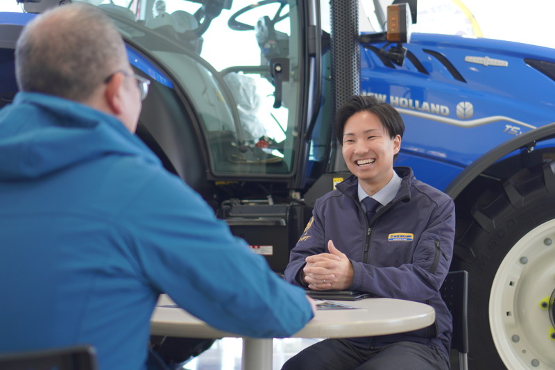日本ニューホランドの営業職（カスタマーアドバイザー）