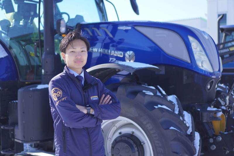 農業機械ディーラーで働く営業職インタビュー