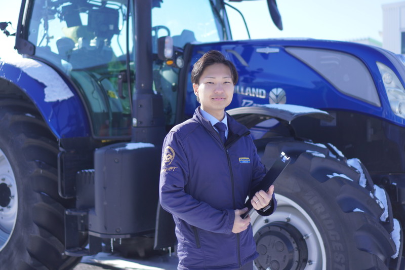 日本ニューホランドの営業職（カスタマーアドバイザー）