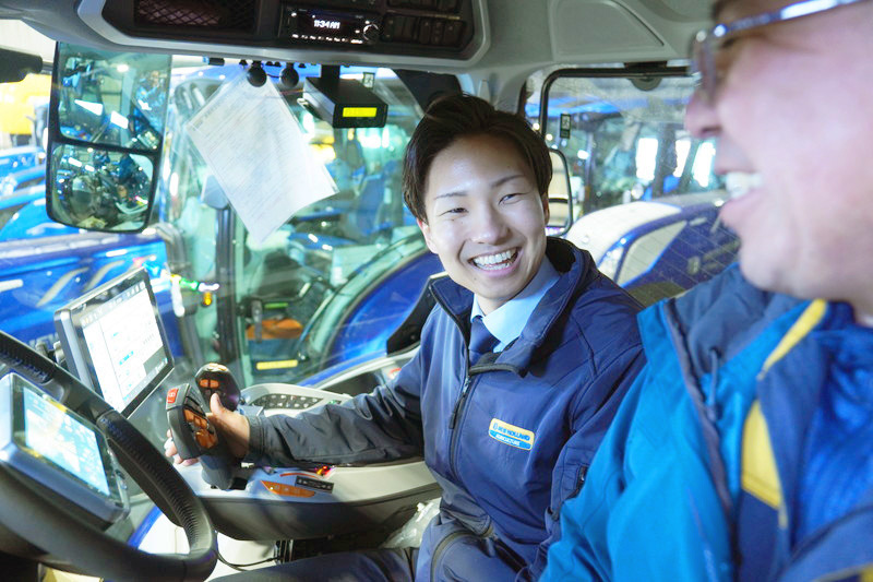 日本ニューホランドの営業職（カスタマーアドバイザー）